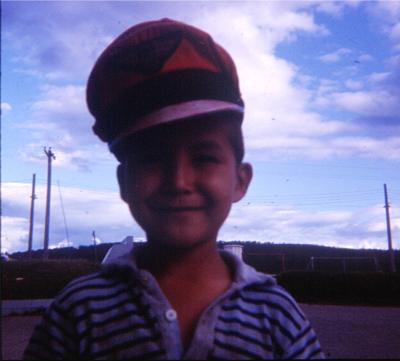 Photographs of students outside