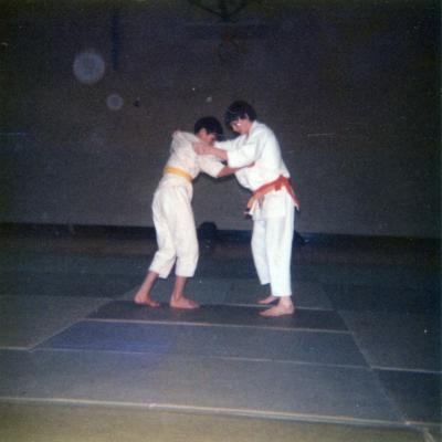Photographs of Moose Factory Residential School judo club