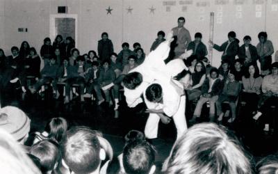 Photographs of boys at the Moose Fort Residential School