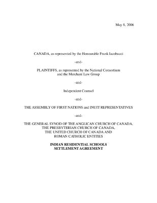 Settlement agreement