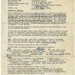 Shingwauk Indian Residential School general administration files