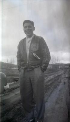 Photograph of Alan McGregor at Birch Island
