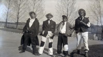 Photograph of the hard time dance