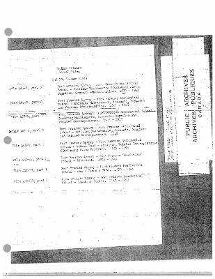 Fort Frances Residential School maintenance, correspondence, and accounts records