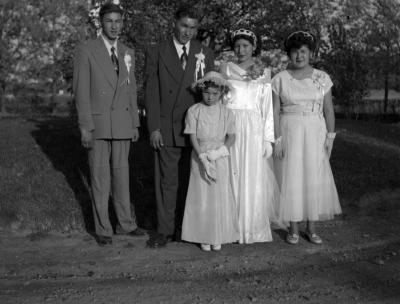 Photograph of a Sagamok wedding