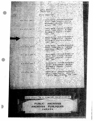 McIntosh Indian Residential School maintenance and accounts records