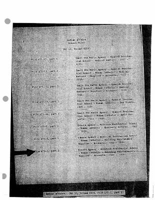 McIntosh Indian Residential School maintenance and accounts records