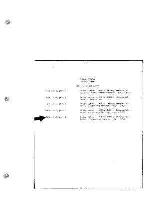 Cecilia Jeffrey Residential School payment of grants records
