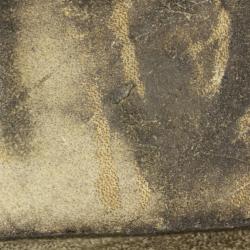 Beaded leaf moccasins