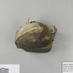 Beaded leaf moccasins