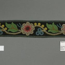 Floral and stem pattern cuffs