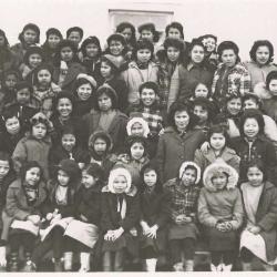 Photographs of students at Ermineskin Indian Residential School
