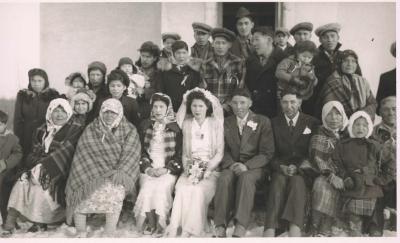 Photograph of a wedding party