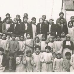 Photographs of students at Ermineskin Indian Residential School