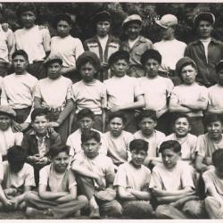 Photographs of students at Ermineskin Indian Residential School