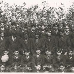 Photographs of students at Ermineskin Indian Residential School