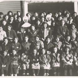 Photographs of students at Ermineskin Indian Residential School