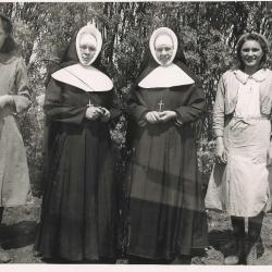 Photographs of students and staff at Ermineskin Indian Residential School