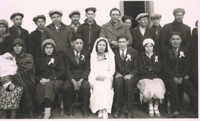 Photographs of weddings in Hobbema