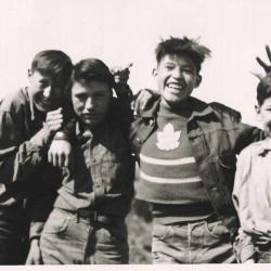 Photographs of students and staff at Ermineskin Indian Residential School