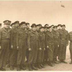Photograph of students and cadets in Hobbema