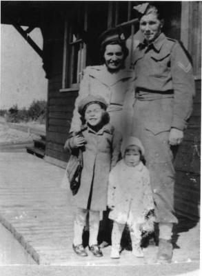 Photograph of Rose Fox, Bessie Fox, and Mary Lou Fox