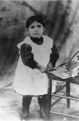 Photograph of a young girl