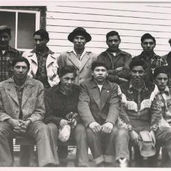 Photographs of students at Ermineskin Indian Residential School
