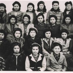 Photographs of students at Ermineskin Indian Residential School