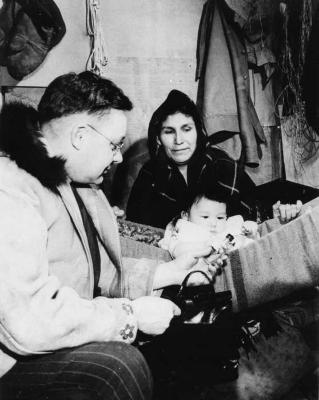 Photograph of Rev. Gilbert Thompson and Mary Solomon Rickard