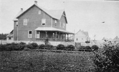 Photograph of a Moose Fort boarding school