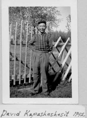 Photographs of students at Bishop Horden Hall Indian Residential School