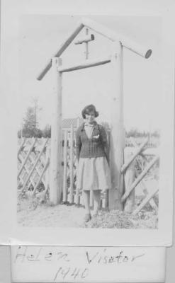 Photographs of students at Bishop Horden Hall Indian Residential School