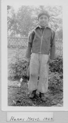 Photographs of students at Bishop Horden Hall Indian Residential School