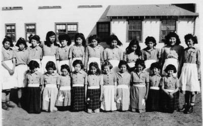 Photograph of a group of students