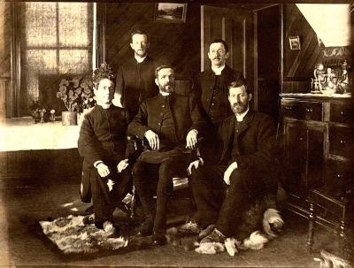 Photograph of a group of clergymen