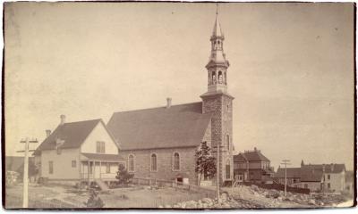 Photographs of buildings in Kenora