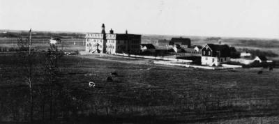 Photograph of Elkhorn IRS school buildings