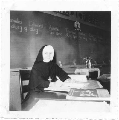 Photographs of students and staff