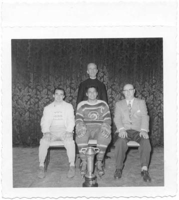 Photographs of staff and students