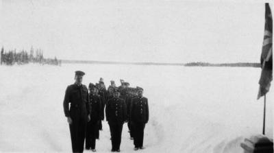 Photograph of student air cadets