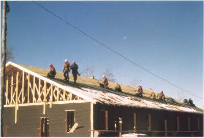 Photographs of students and buildings at the Poplar Hill Indian Residential School