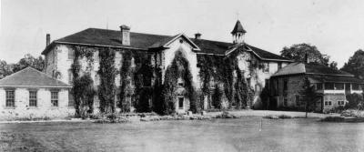 Photograph of the old Shingwauk home