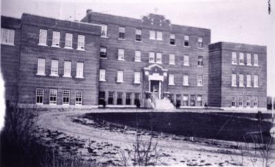 Photograph of the new Gordon's Residential School