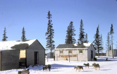 Photographs of people and activites at Fort George