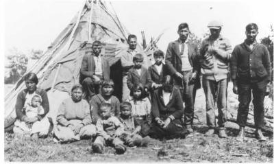 Photographs of community members and activities