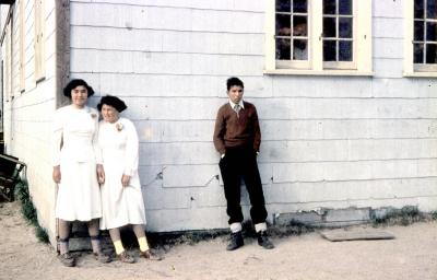 Photographs of students in Fort George