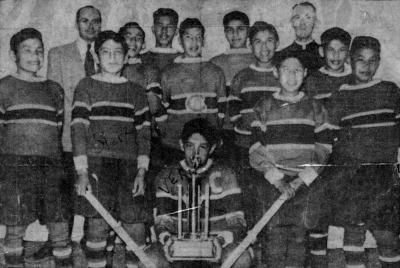 Photographs of sport teams at St. Margaret's Indian Residential School
