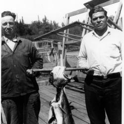 Photographs people at Batchewana and Michipicoten Harbour