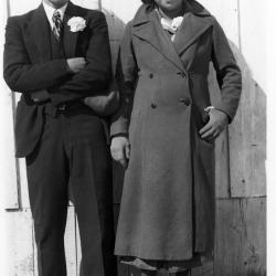 Photographs of families and weddings at the Goulais Mission